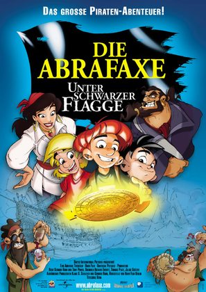 Abrafaxe - Unter schwarzer Flagge, Die - German Movie Poster (thumbnail)