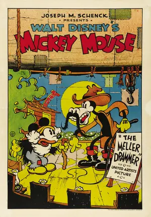 Mickey's Mellerdrammer Poster