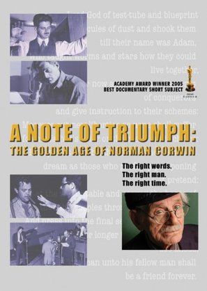 A Note of Triumph: The Golden Age of Norman Corwin - Movie Cover (thumbnail)