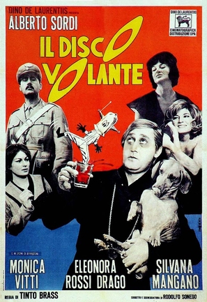 Il disco volante - Italian Movie Poster (thumbnail)