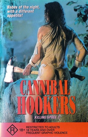 Cannibal Hookers - VHS movie cover (thumbnail)