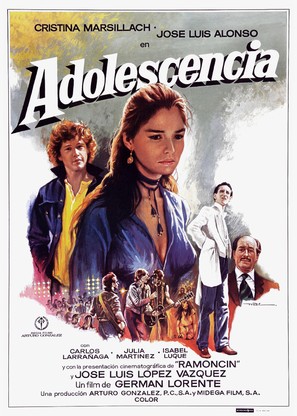 Adolescencia - Spanish Movie Poster (thumbnail)