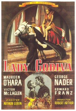 Lady Godiva of Coventry - Spanish Movie Poster (thumbnail)