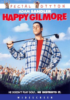 Happy Gilmore - DVD movie cover (thumbnail)