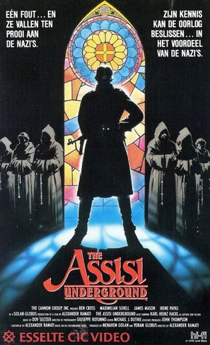 The Assisi Underground - Dutch Movie Cover (thumbnail)