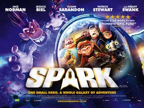 Spark: A Space Tail - British Movie Poster (thumbnail)