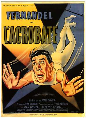 L&#039;acrobate - French Movie Poster (thumbnail)