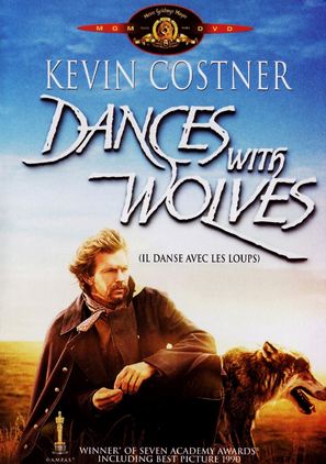 Dances with Wolves - Canadian DVD movie cover (thumbnail)