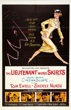 The Lieutenant Wore Skirts - Movie Poster (thumbnail)