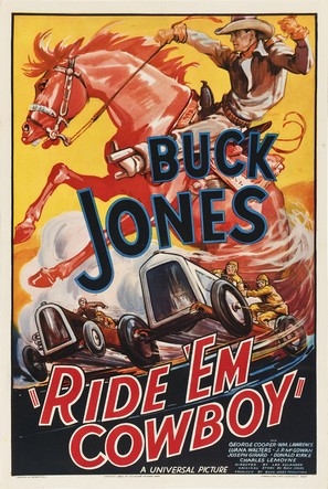 Ride &#039;Em Cowboy - Movie Poster (thumbnail)