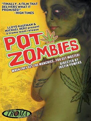 Pot Zombies - DVD movie cover (thumbnail)