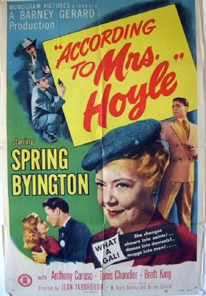 According to Mrs. Hoyle - Movie Poster (thumbnail)