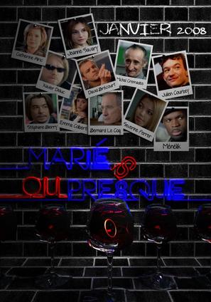 Mari&eacute;s... ou presque - French Movie Poster (thumbnail)