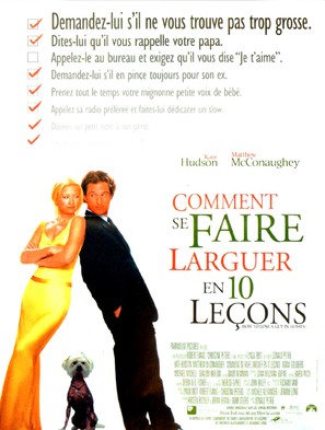 How to Lose a Guy in 10 Days - French Movie Poster (thumbnail)