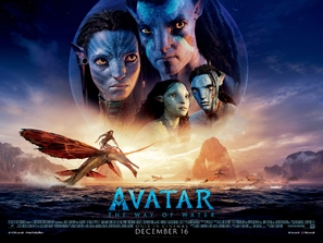 Avatar: The Way of Water - British Movie Poster (thumbnail)