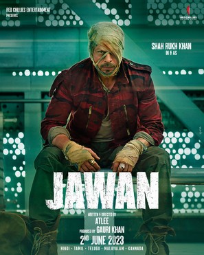 Jawan - Indian Movie Poster (thumbnail)