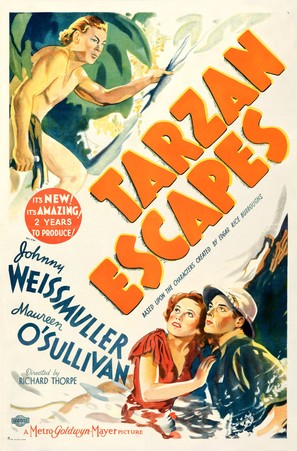 Tarzan Escapes - Movie Poster (thumbnail)