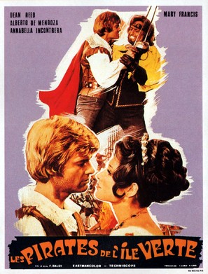 Los corsarios - French Movie Poster (thumbnail)