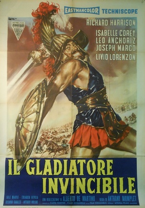 Gladiatore invincibile, Il - Italian Movie Poster (thumbnail)