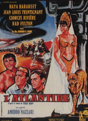 L'Atlantide - French Movie Poster (thumbnail)