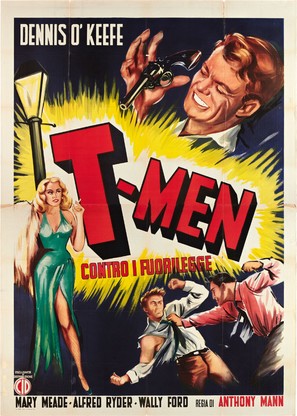 T-Men - Italian Movie Poster (thumbnail)