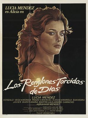 Los renglones torcidos de Dios - Mexican Movie Poster (thumbnail)