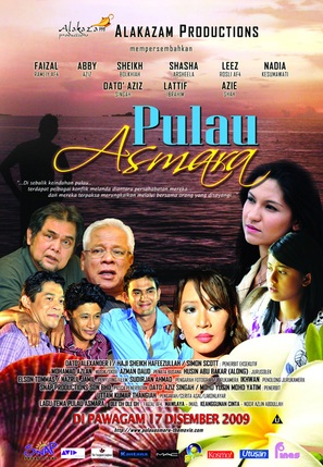 Pulau asmara - Malaysian Movie Poster (thumbnail)