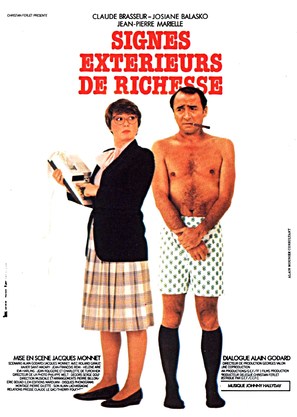 Signes ext&eacute;rieurs de richesse - French Movie Poster (thumbnail)