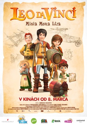 Leo Da Vinci: Mission Mona Lisa - Slovak Movie Poster (thumbnail)