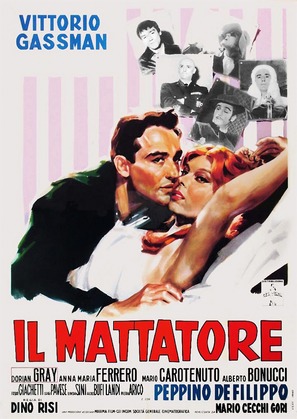 Il Mattatore - Italian Movie Poster (thumbnail)