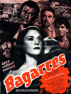 Bagarres - French Movie Poster (thumbnail)