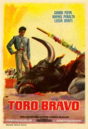 Toro bravo - Spanish Movie Poster (thumbnail)