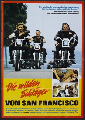 Hells Angels on Wheels - German Movie Poster (thumbnail)