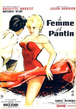 La femme et le pantin - French Movie Poster (thumbnail)