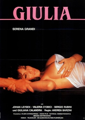 Desiderando Giulia - German Movie Poster (thumbnail)