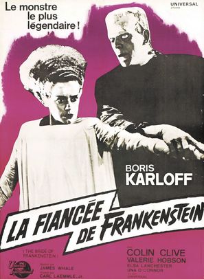 Bride of Frankenstein - French Movie Poster (thumbnail)