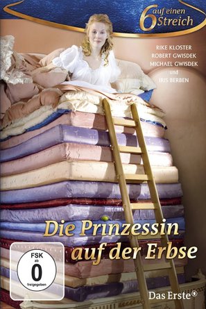 De prinses op de erwt - German DVD movie cover (thumbnail)