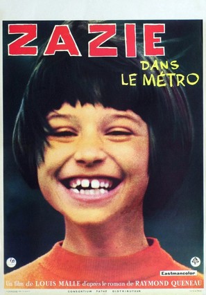 Zazie dans le m&eacute;tro - French Movie Poster (thumbnail)