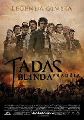 Tadas Blinda. Pradzia - Lithuanian Movie Poster (thumbnail)