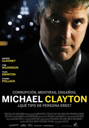 Michael Clayton - Spanish Movie Poster (thumbnail)