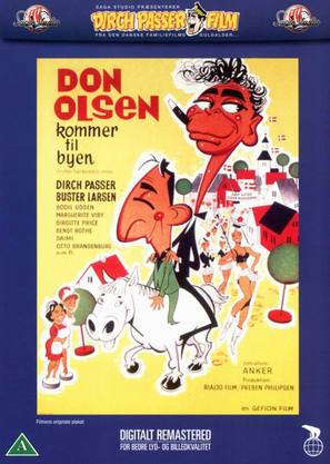 Don Olsen kommer til byen - Danish DVD movie cover (thumbnail)