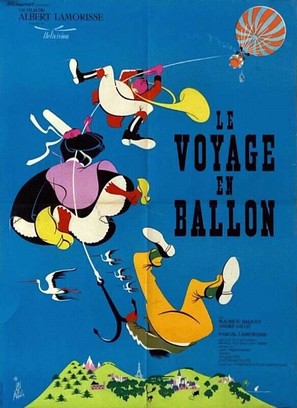 Le voyage en ballon - French Movie Poster (thumbnail)