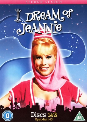 &quot;I Dream of Jeannie&quot; - British DVD movie cover (thumbnail)