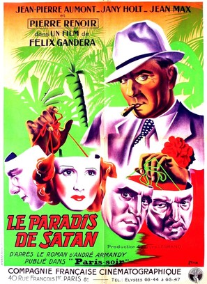 Le paradis de Satan - French Movie Poster (thumbnail)