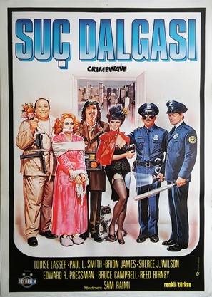 Crimewave - Turkish Movie Poster (thumbnail)