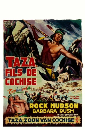 Taza, Son of Cochise - Belgian Movie Poster (thumbnail)