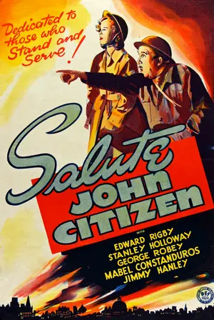 Salute John Citizen - British Movie Poster (thumbnail)