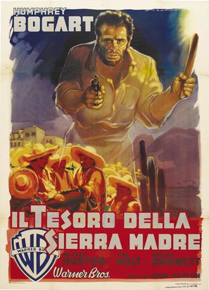 The Treasure of the Sierra Madre - Italian Movie Poster (thumbnail)