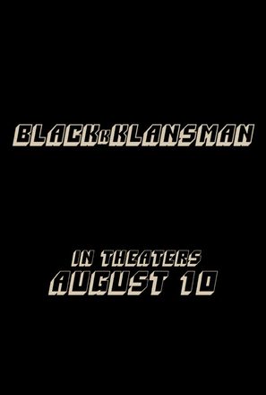 BlacKkKlansman - Movie Poster (thumbnail)