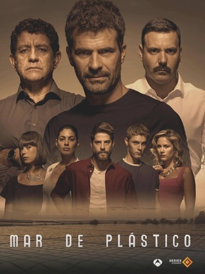 &quot;Mar de pl&aacute;stico&quot; - Spanish Movie Poster (thumbnail)